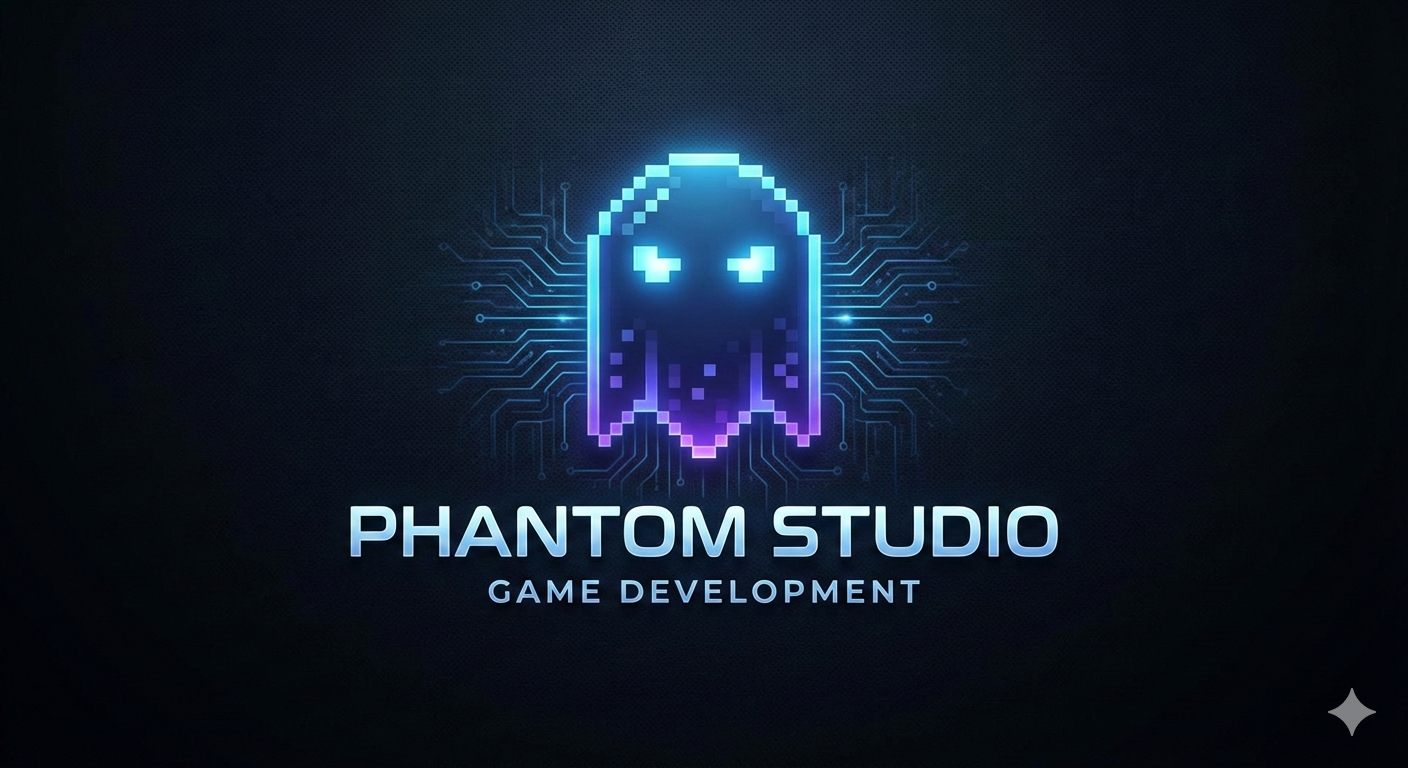 Phantom Studio logo grande centrato